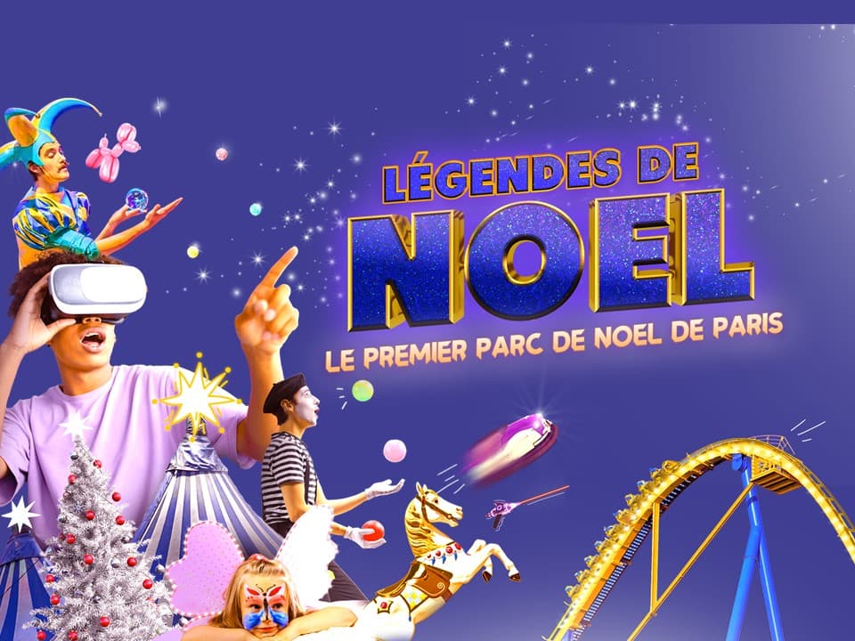 Notre parc les Légendes de Noël aux Docks de Paris